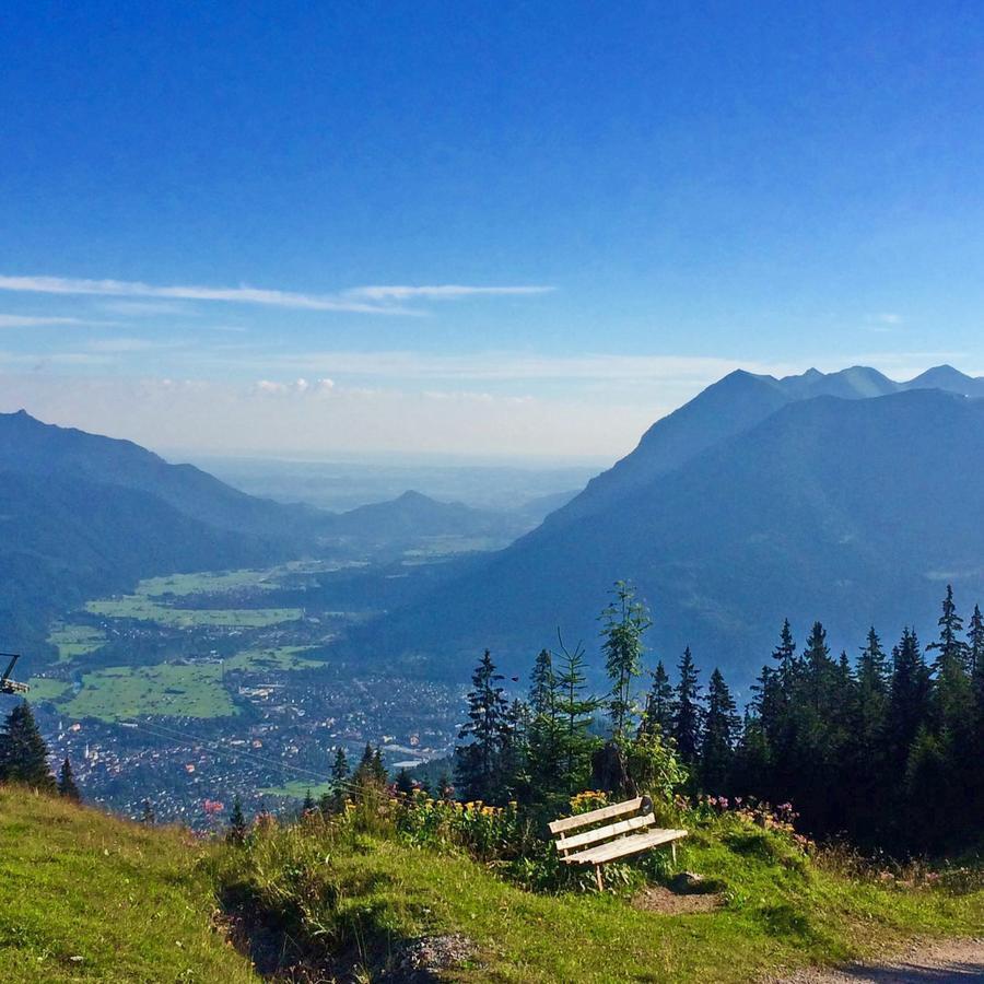 Ferienwohnung Am Kurpark -Wohnung 2,90Qm- Garmisch-Partenkirchen Bagian luar foto